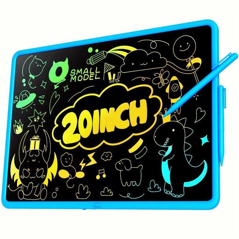 0 SMALL MODEL Kids LCD Tablet with a 20-inch screen for creative drawing.