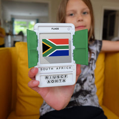 100 PICS Flags of the World pocket-size travel game for on-the-go learning