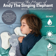 Ideal baby gift for birthdays or baby showers with Andy the Elephant