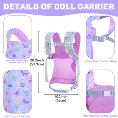 18INDC Pacifier Doll Accessory: soothing pretend care during playtime.