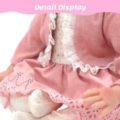 18INDC Reborn doll headbands adjustable for comfortable styling on 20-22 inch dolls