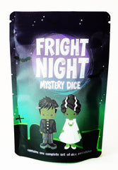 1985 Games Fright Night Dice Bag with pattern variety keeps dice organized for on-the-go RPG sessions