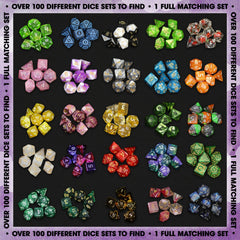 1985 Games Premium Mystery Dice with easy-to-read numbers for quick turns.