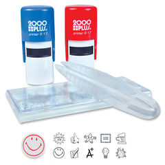 2000 PLUS Cosco Teachers Stamp Kit stamps in action, enabling fast, repeatable grading with replaceable pads
