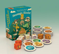 25th Century Games Sausage Sizzle six-round gameplay keeps sessions quick and engaging.