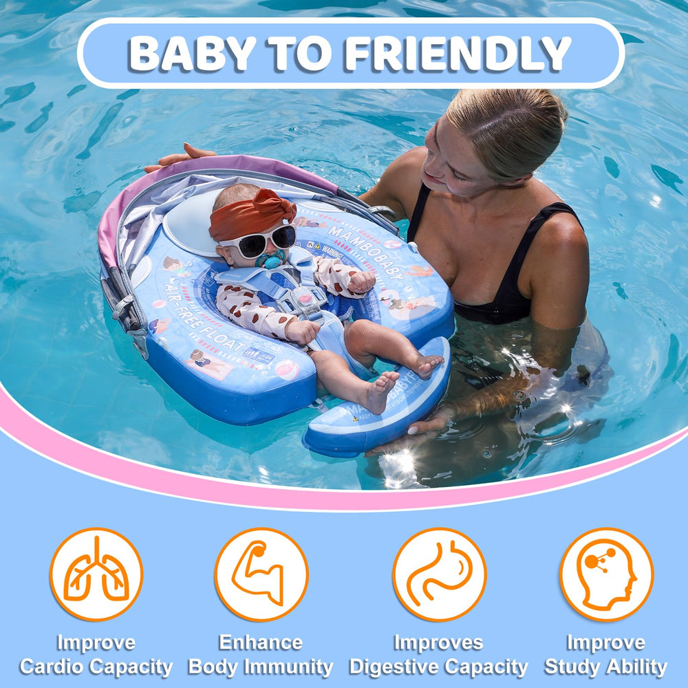 28°C Mambobaby cute cartoon pattern invites baby play.