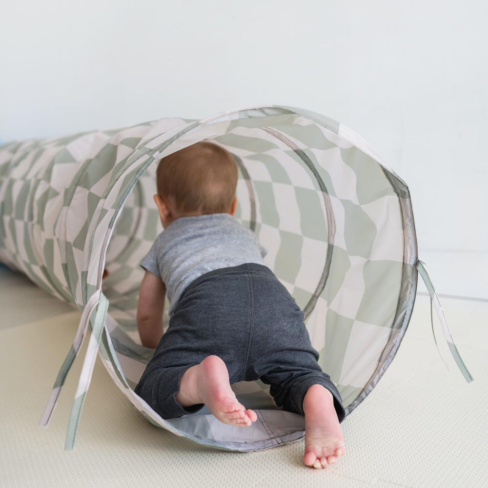 3 Sprouts muted Nordic color tunnel blends with modern home decor
