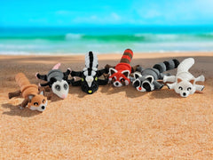 3D Printed Woodland Animals desk-friendly mini figures for shelves