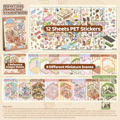 3R TABLET bakery cafe zoo scenes for colorful mini world building.