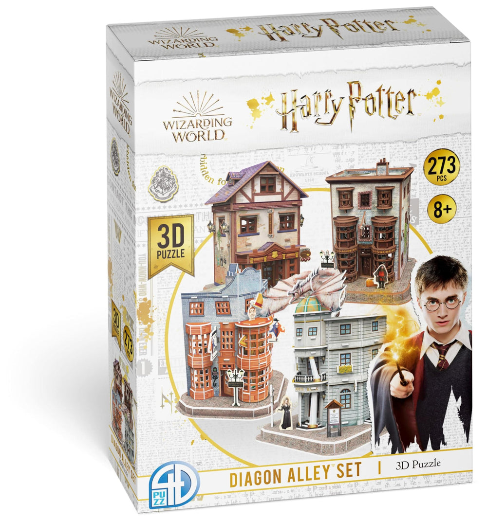 4D Build Diagon Alley parts for immersive display and precise assembly