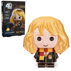 4D Build Hermione Granger 3D model features screen-accurate details for proud display.