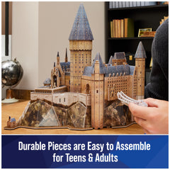 4D Build Hogwarts Castle chambers interior, adds immersive room decor.