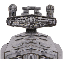 4D Build Imperial Star Destroyer punch-out sheets enable organized construction.
