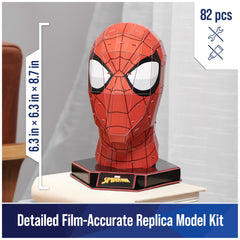 4D Build Spider-Man punch-out sheets for glue-free assembly
