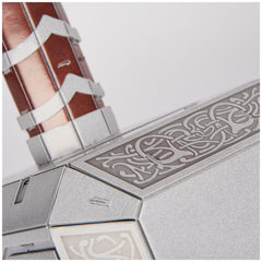 4D Build Thor Mjolnir hammer unassembled-parts show punch-out sheets