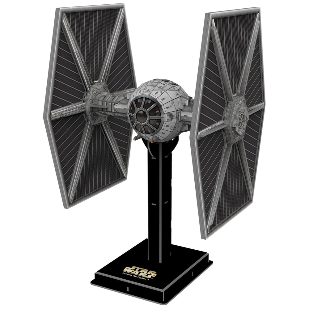 4D Build Tie Fighter instruction booklet guiding precise assembly steps
