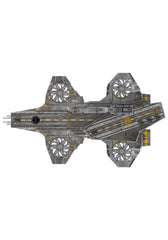 4D Cityscape Helicarrier parts close-up with detailed panels