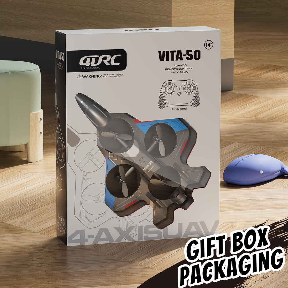 4DRC RC Plane gift packaging with a ready-to-give surprise