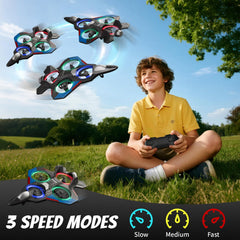 4DRC RC Plane night LED view for after-dark flights