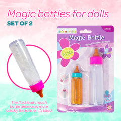 4E's Novelty large milk bottle, 5.25-inch, ideal for bigger dolls.
