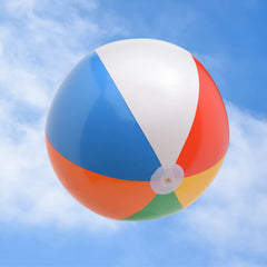 Latex-free 4E's Novelty 20in beach ball safe for kids