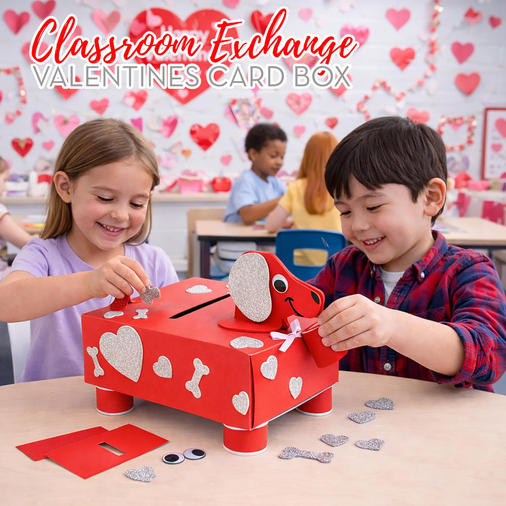4E's Novelty Valentines Mailbox age-appropriate craft for kids