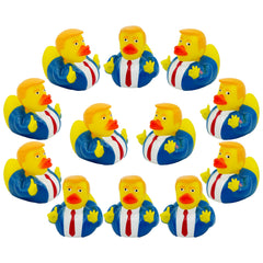 4E's Novelty 2.3 inch ducks floats for bath time and decor