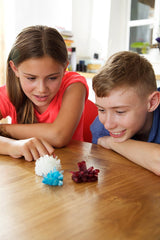 4M crystal growing kit seven experiments showcase colorful crystal growth