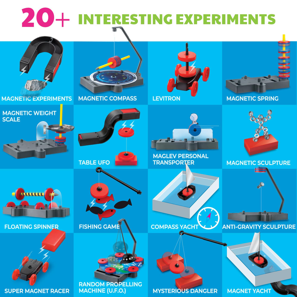 4M STEAM racer cars invite fast, engaging magnetic experiments for budding engineers