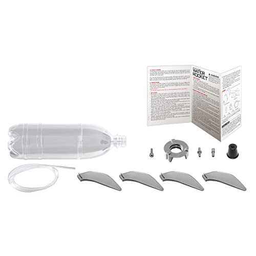 4M Water Rocket Kit fin support keeps alignment during launch