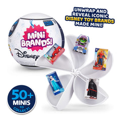 5 Surprise Disney Mini Brands mystery figures reveal characters