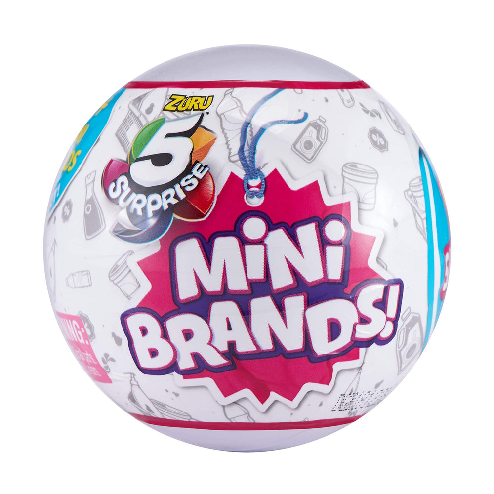 5 Surprise Mini Brands minis showcase a diverse collection for display and sharing