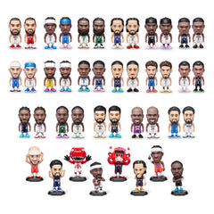 5 Surprise NBA Ballers Series 2 hoop and launcher, up-close unboxing action.
