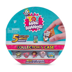 5 Surprise Toy Mini Brands Case, front view, neat storage for minis.