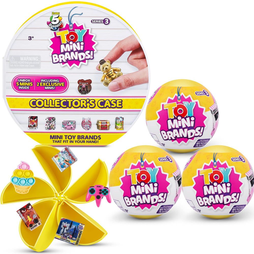 5 Surprise capsule unwrap reveals a tiny brand mini for your collection