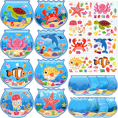 80UncleKimby undersea backgrounds for vibrant sea-scene crafts at parties.