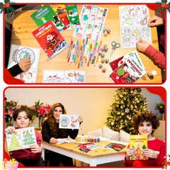 90shine holiday class activity coloring pack for classrooms and families
