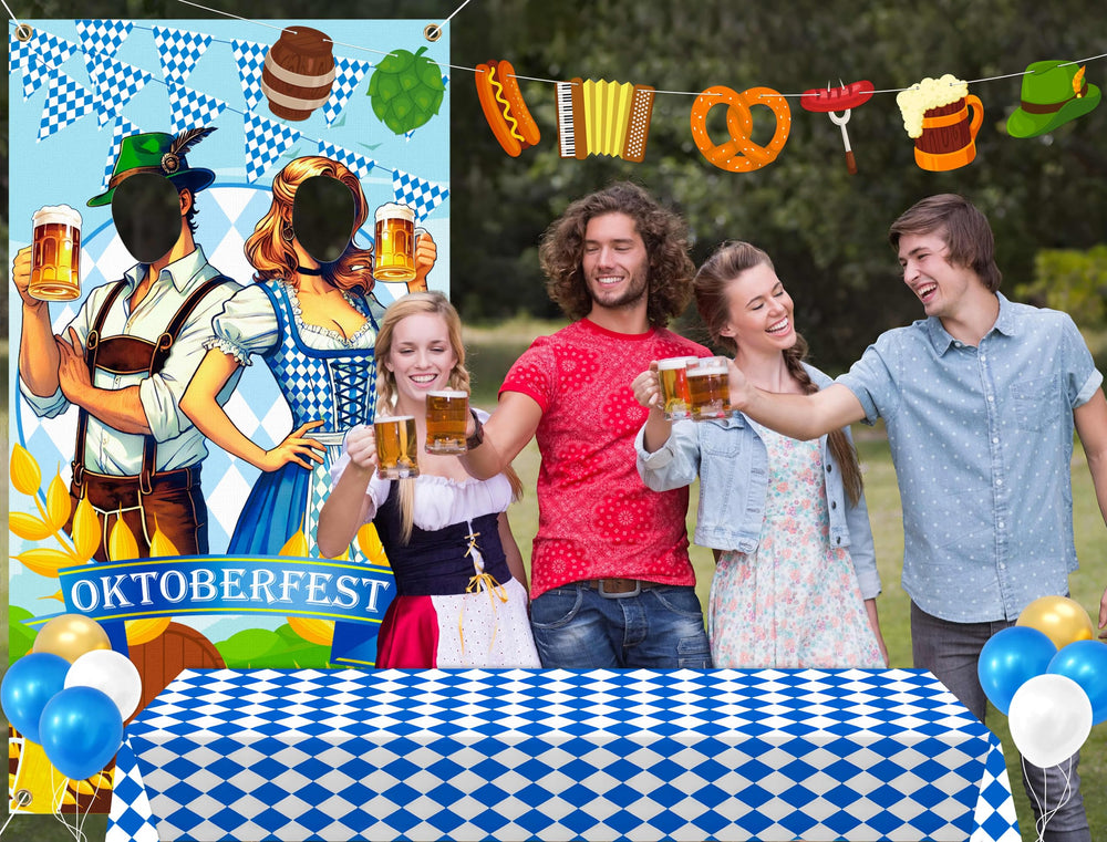 90shine Oktoberfest door banner B adds festive entry appeal