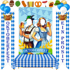 90shine Oktoberfest party decor set provides complete styling options
