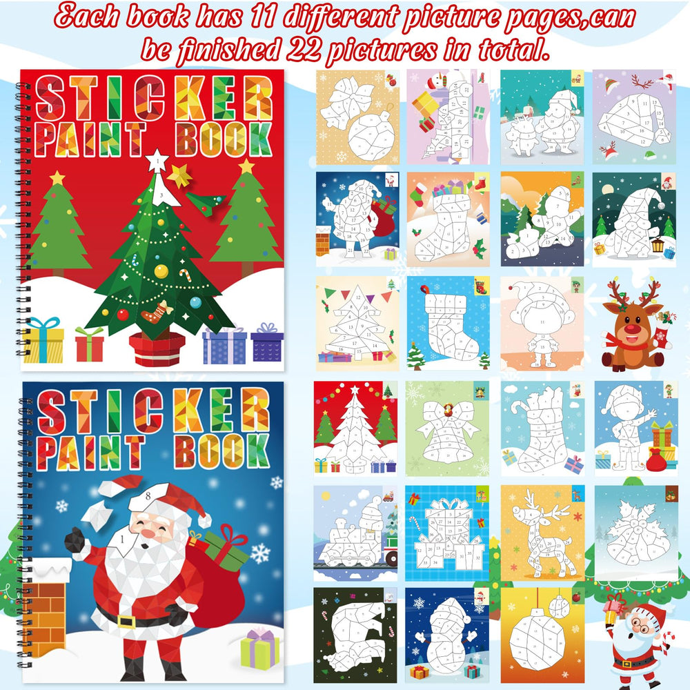 90shine perforated-pages sticker paint book makes art easy to display.