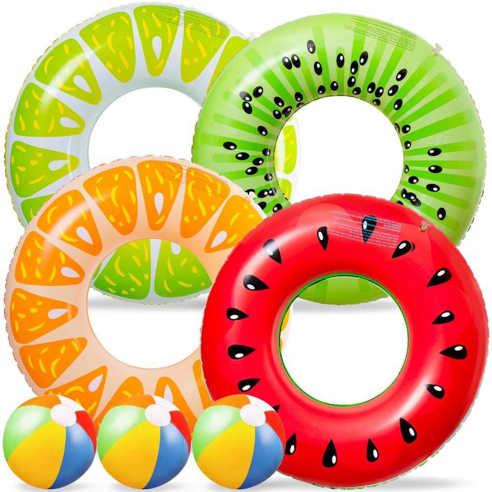 90shine watermelon float for pool fun with vivid fruit design