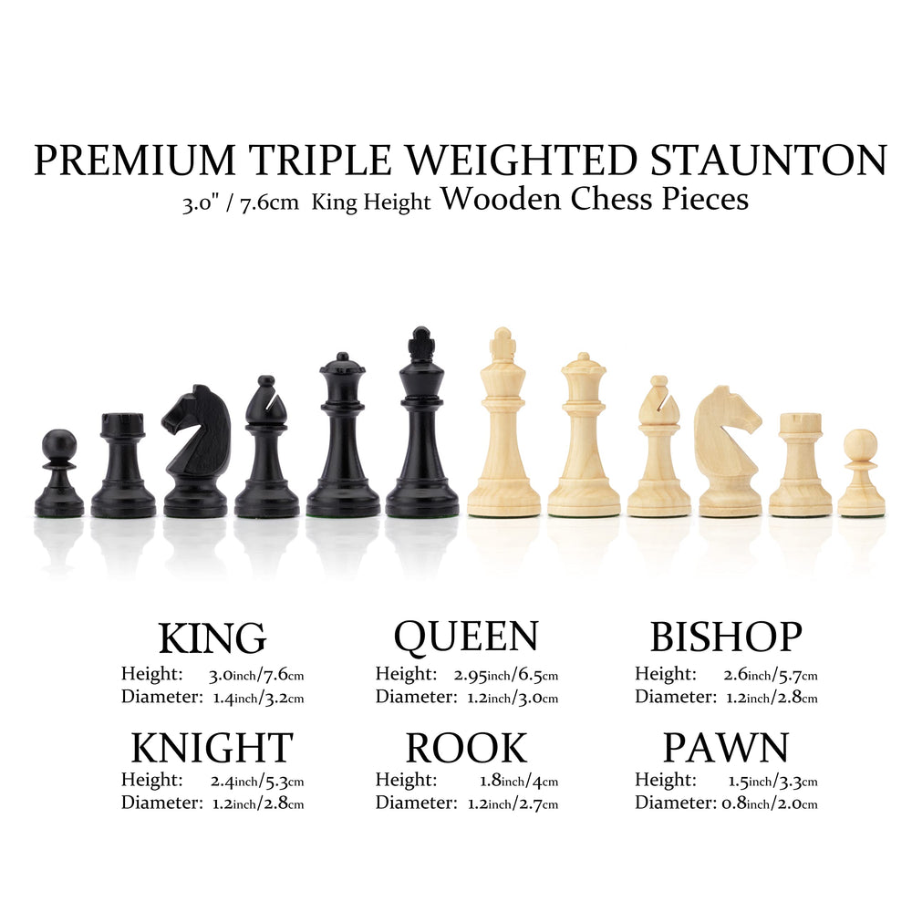 A&A 3-inch king height adds a traditional, commanding feel.