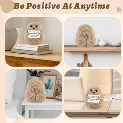 A AIFAMY big butt potato on an office desk adds whimsy and smiles.