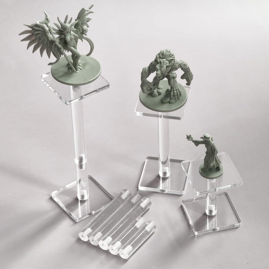 AAiphuwew combat riser 2in stand elevates miniatures for clear aerial battles