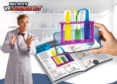 Abacus Brands Bill Nye VR step-by-step videos image showcases guided investigations.