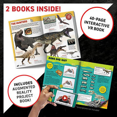 Abacus Brands 60-piece set invites hands-on exploration of dinosaurs and AR content.