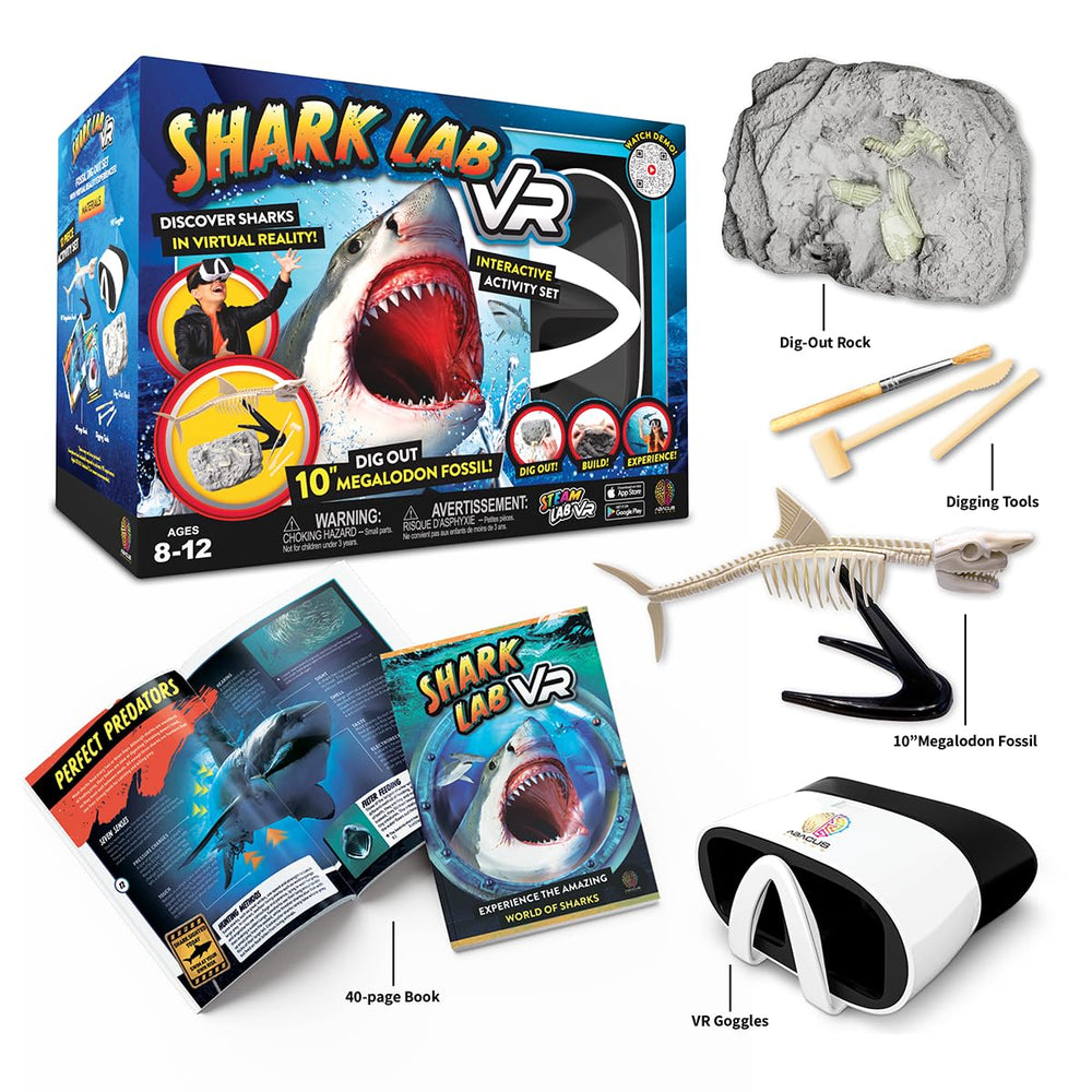 Abacus Brands Shark Lab VR Goggles hands-free immersive shark science