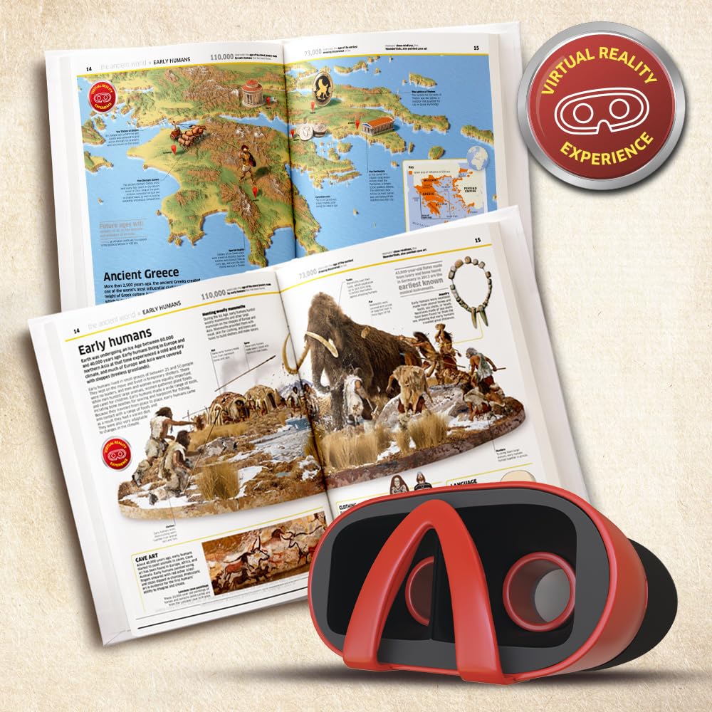 Abacus Brands VR History illustrated DK book adds rich historical context.