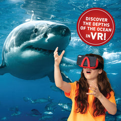 Abacus Brands VR Oceans goggles included for hands-free immersive learning.
