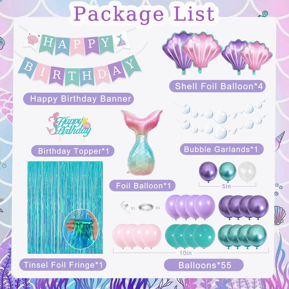 ABAOWO Bubble garland adds whimsical texture to the party backdrop